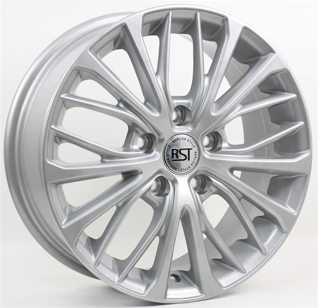 Диски RST R036 6.5 х 16 5*114,3 Et: 39 Dia: 60.1 серебро с полированным ободом