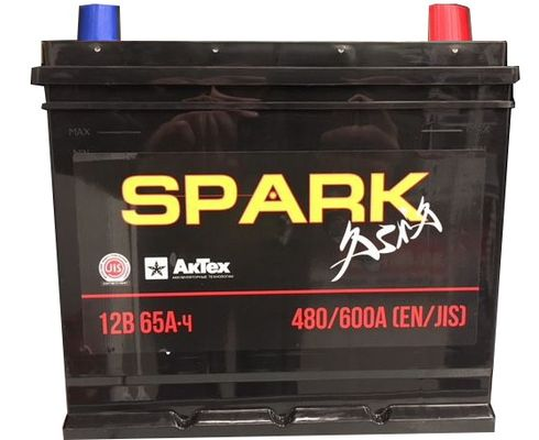 Аккумулятор АКТЕХ Spark 6CT-65 о.п. (70D23L)