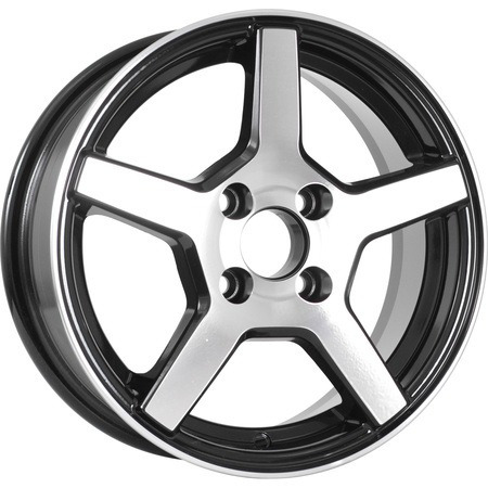 Диски RST R024 5.5 х 14 4*100 Et: 40 Dia: 56.6 черный с проточкой глянцевый