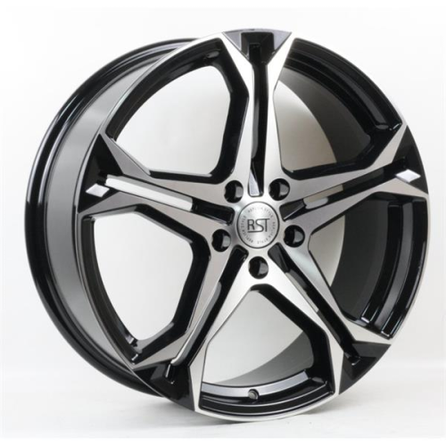 Диски RST R099 7.5 х 19 5*108 Et: 46 Dia: 63.3 черный с проточкой глянцевый