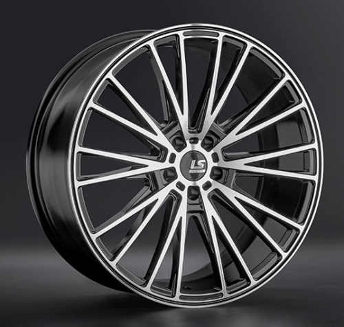 Диски LS wheels FlowForming RC60 9 х 21 5*120 Et: 40 Dia: 72.6 черный полностью полированный