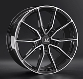 Диски LS wheels FlowForming RC58 8.5 х 20 5*108 Et: 30 Dia: 65.1 черный полностью полированный