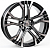 Диски RST R029 8.5 х 19 5*120 Et: 30 Dia: 66.1 черный с проточкой глянцевый