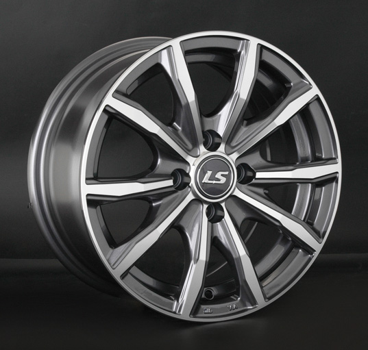 Диски LS wheels LS786 8 х 18 5*114,3 Et: 40 Dia: 73.1 серый с полировкой