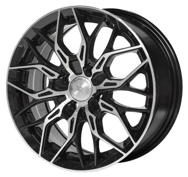 Диски RR CSSD2853 7 х 16 4*100 Et: 42 Dia: 60.1 черный с проточкой глянцевый