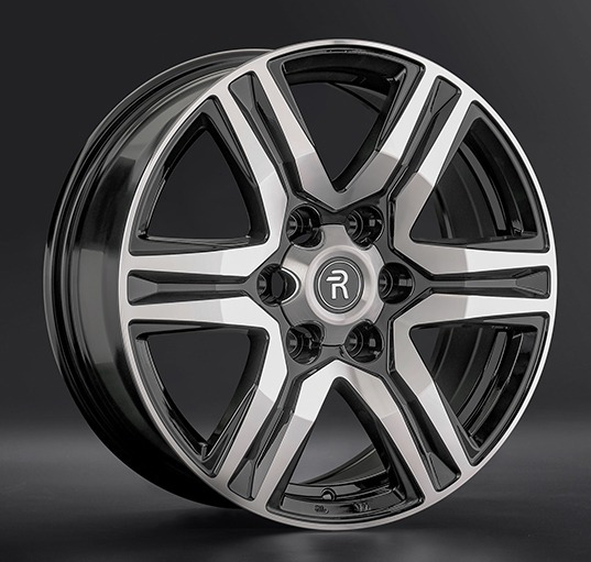 Диски Replay TY417 7.5 х 18 6*139,7 Et: 25 Dia: 106.1 черный полностью полированный