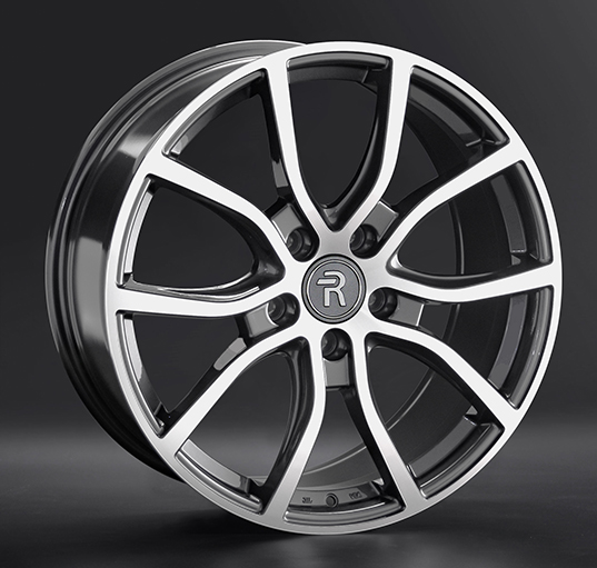 Диски Replay PR27 10.5 х 20 5*130 Et: 64 Dia: 71.6 серый с полировкой