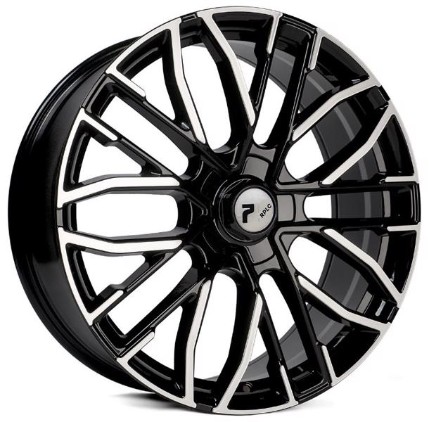 Диски RPLC ZKR2 8.5 х 21 5*108 Et: 40 Dia: 63.4 черный с проточкой глянцевый