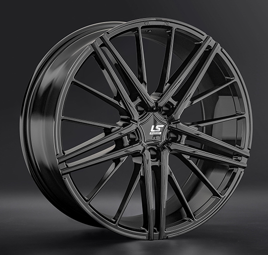 Диски LS wheels FlowForming RC76 8.5 х 20 5*108 Et: 30 Dia: 65.1 черный матовый