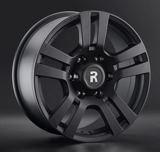 Диски Replay TA6 7.5 х 17 6*139,7 Et: 36 Dia: 100.1 черный матовый