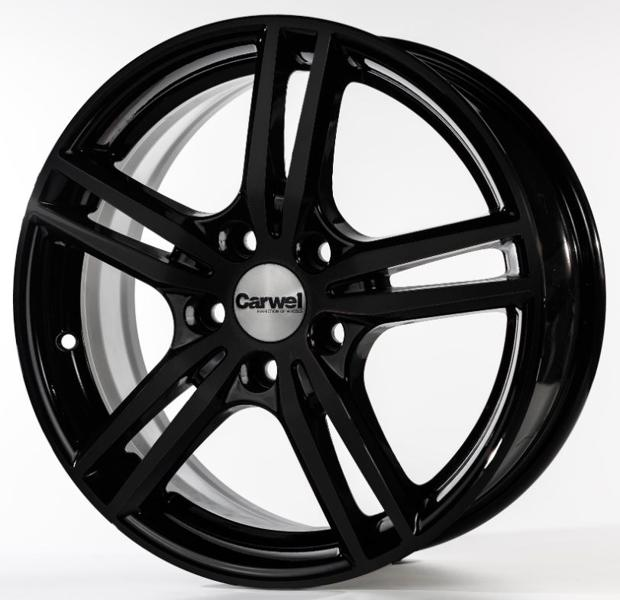 Диски Carwel Баруй 6.5 х 16 5*114,3 Et: 45 Dia: 67.1 черный матовый
