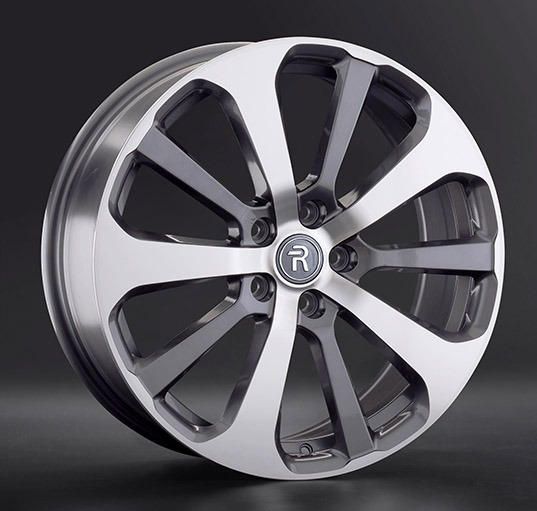 Диски Replay GL82 7.5 х 19 5*114,3 Et: 48 Dia: 54.1 серый с полировкой