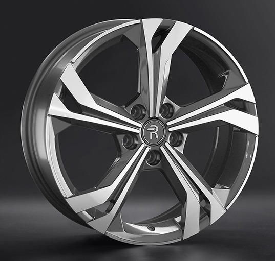 Диски Replay H156 7 х 18 5*114,3 Et: 50 Dia: 64.1 серый с полировкой