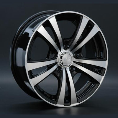 Диски LS wheels LS141 6.5 х 15 5*110 Et: 35 Dia: 65.1 черный полностью полированный