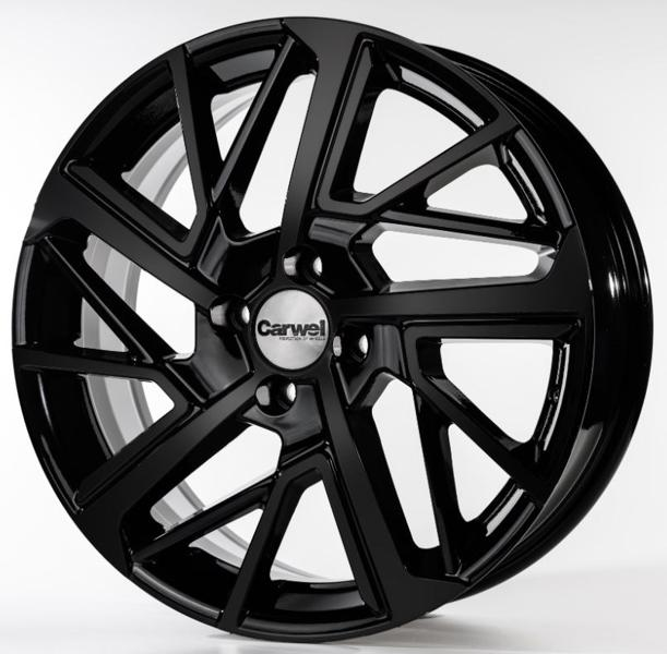 Диски Carwel Мадон 267 6.5 х 17 5*114,3 Et: 45 Dia: 54.1 черный матовый