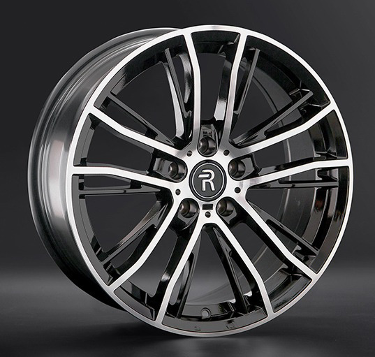 Диски Replay LX210 8 х 18 5*114,3 Et: 30 Dia: 60.1 черный полностью полированный