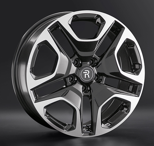 Диски Replay HND323 7.5 х 19 5*114,3 Et: 49.5 Dia: 67.1 черный полностью полированный