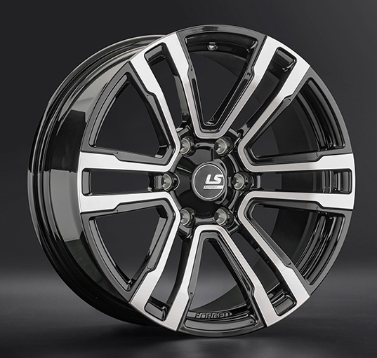 Диски LS Forged FG11 8 х 20 6*139,7 Et: 55 Dia: 95.1 черный полностью полированный