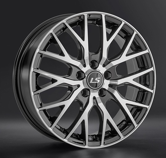 Диски LS wheels LS1369 6.5 х 16 5*114,3 Et: 50 Dia: 67.1 черный полностью полированный