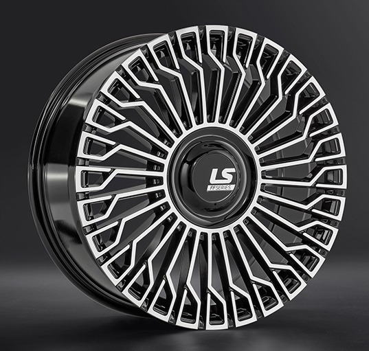 Диски LS wheels FlowForming RC99 9 х 22 6*139,7 Et: 45 Dia: 95.1 черный полностью полированный