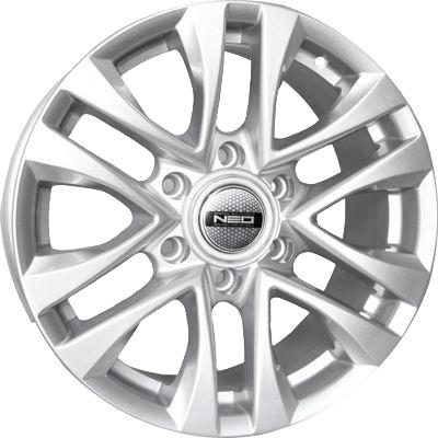 Диски NEO 832 7.5 х 18 6*139,7 Et: 25 Dia: 106.1 классический серебристый цвет