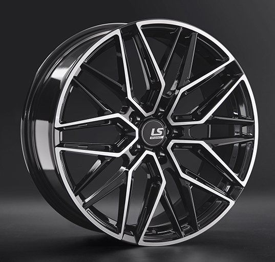 Диски LS wheels FlowForming RC59 8.5 х 20 5*112 Et: 35 Dia: 66.6 черный полностью полированный