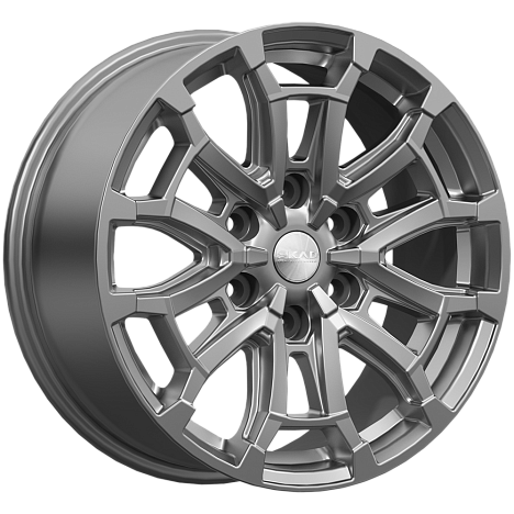 Диски Скад Авилис 8 х 18 6*139,7 Et: 36 Dia: 100.1 серый матовый