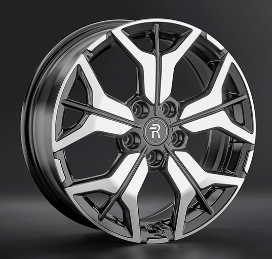 Диски Replay SK163 7 х 17 5*112 Et: 45 Dia: 57.1 черный полностью полированный