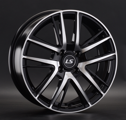 Диски LS wheels LS 917 6 х 16 4*100 Et: 50 Dia: 60.1 черный полностью полированный