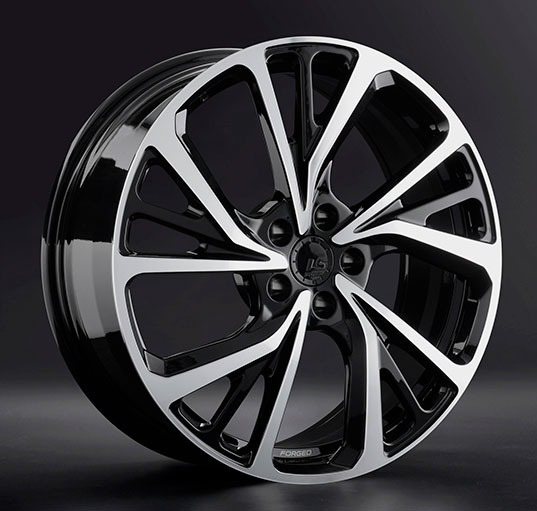Диски LS Forged FG22 8 х 19 5*120 Et: 41 Dia: 72.6 черный полностью полированный