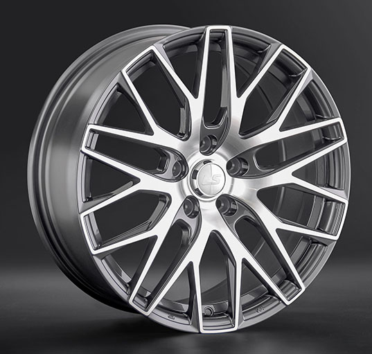Диски LS wheels LS1361 7.5 х 17 5*108 Et: 33 Dia: 60.1 серый с полировкой