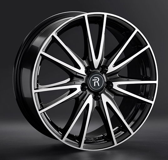 Диски Replay SB90 7 х 17 5*100 Et: 55 Dia: 56.1 черный полностью полированный