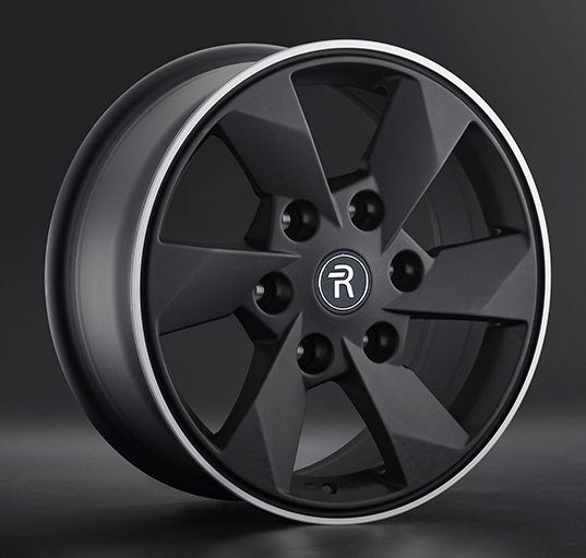 Диски Replay TY394 7 х 16 6*139,7 Et: 30 Dia: 106.1 черный с проточкой матовый