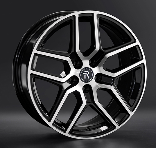 Диски Replay LX134 8 х 18 5*114,3 Et: 30 Dia: 60.1 черный полностью полированный