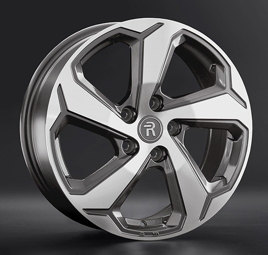 Диски Replay HV105 7.5 х 19 5*114,3 Et: 40 Dia: 64.1 серый с полировкой