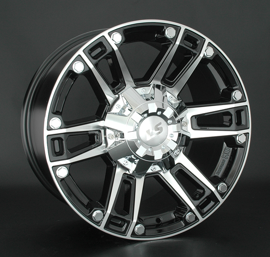 Диски LS wheels LS558 8 х 17 6*139,7 Et: 36 Dia: 100.1 черный полностью полированный