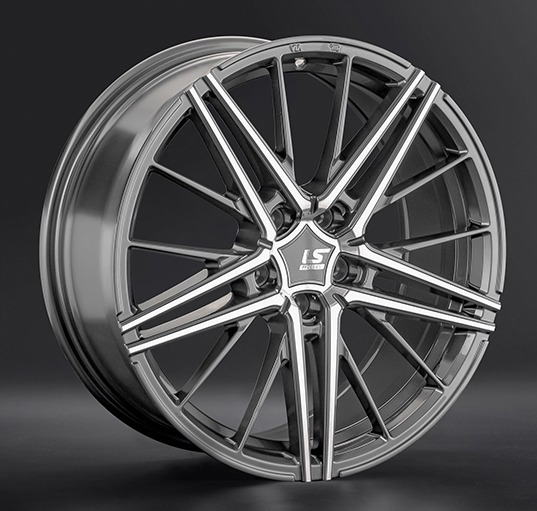 Диски LS wheels FlowForming RC76 8.5 х 20 5*114,3 Et: 30 Dia: 60.1 серый с полировкой