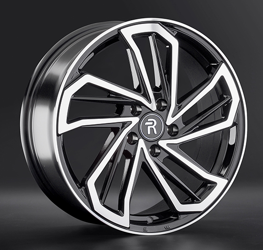 Диски Replay TY252 7.5 х 18 5*114,3 Et: 45 Dia: 60.1 черный полностью полированный