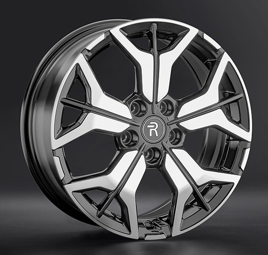 Диски Replay KI344 7 х 17 5*114,3 Et: 47 Dia: 67.1 черный полностью полированный