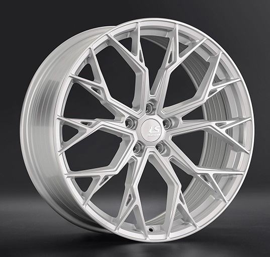 Диски LS wheels FlowForming RC61 9 х 21 5*114,3 Et: 43 Dia: 67.1 классический серебристый цвет