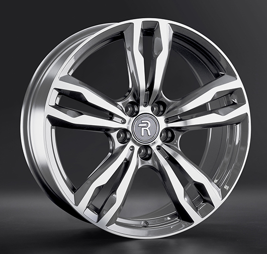 Диски Replay SK218 8 х 19 5*112 Et: 43 Dia: 57.1 серый с полировкой