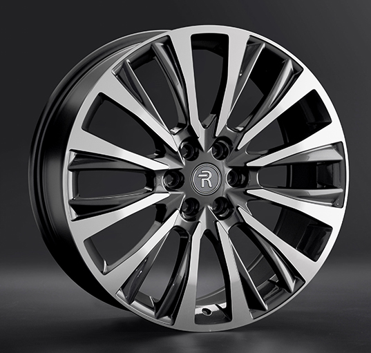 Диски Replay TY399 7.5 х 19 6*139,7 Et: 25 Dia: 106.1 серый с полировкой