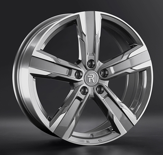 Диски Replay FD171(CHR) 7.5 х 17 5*108 Et: 47 Dia: 60.1 серый с полировкой