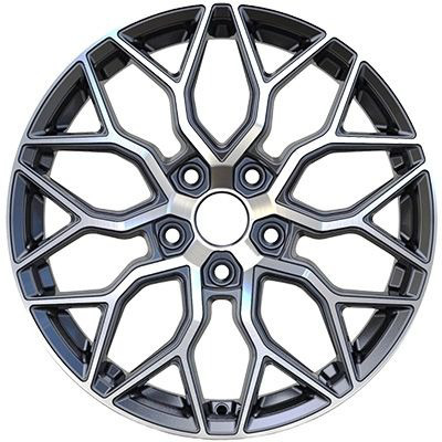 Диски VENTI 1719 7 х 17 4*100 Et: 40 Dia: 60.1 черный с проточкой глянцевый