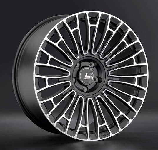 Диски LS Forged FG25 9 х 21 5*120 Et: 45.5 Dia: 62.6 черный с проточкой матовый