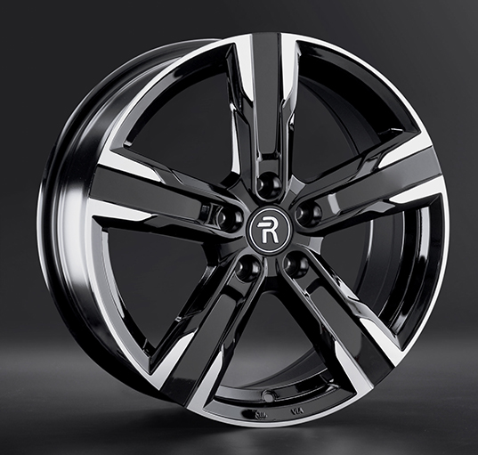 Диски Replay H144 7.5 х 19 5*114,3 Et: 45 Dia: 64.1 черный полностью полированный