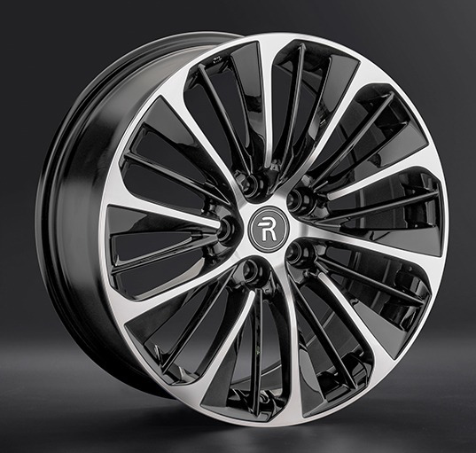 Диски Replay HV120 8 х 18 5*114,3 Et: 37 Dia: 66.6 черный полностью полированный