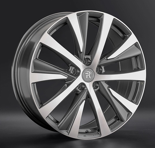 Диски Replay GS36 8 х 20 5*114,3 Et: 47 Dia: 67.1 серый с полировкой