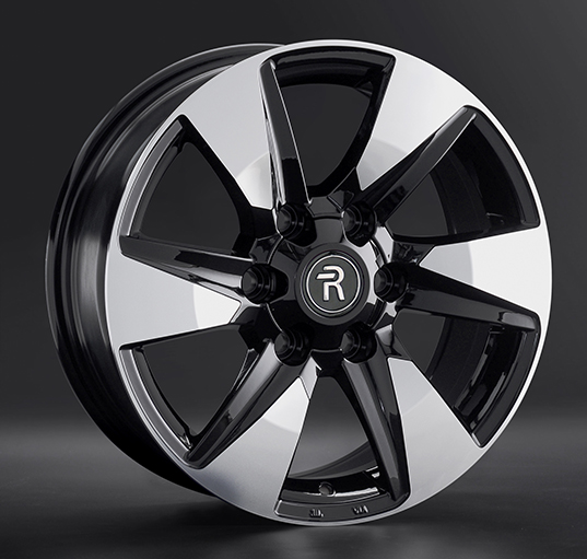 Диски Replay TA5 7.5 х 18 6*139,7 Et: 36 Dia: 100.1 черный полностью полированный