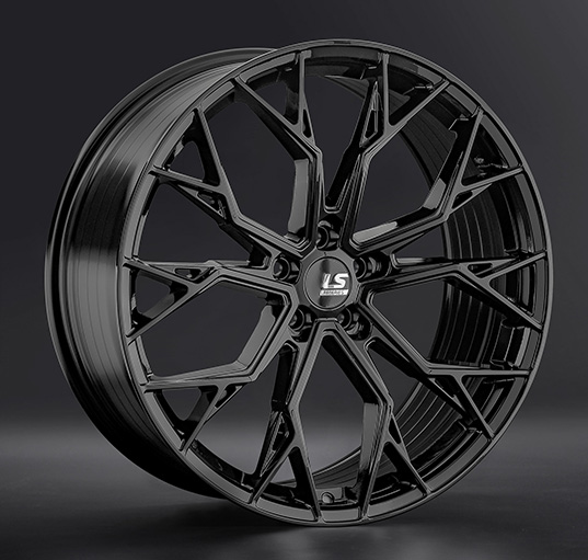 Диски LS wheels FlowForming RC61 8 х 18 5*108 Et: 45 Dia: 63.3 черный матовый